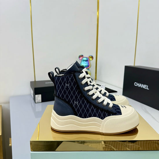Chanel Elegant Short Boots With Hardware Buckle Soft Lining