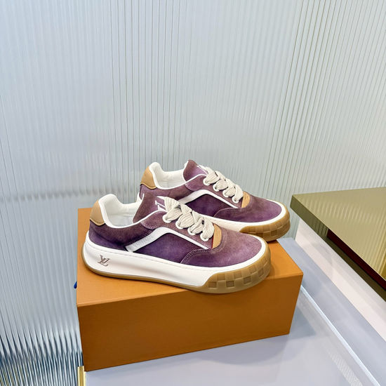 Louis Vuitton Premium Leather Comfortable Casual Walking Shoes