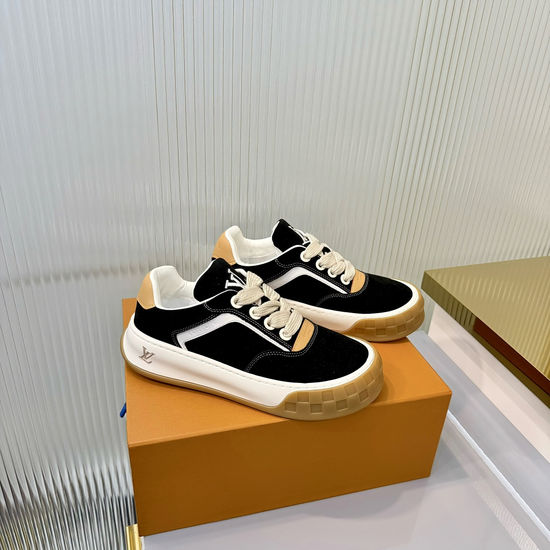 Louis Vuitton Premium Leather Comfortable Casual Walking Shoes