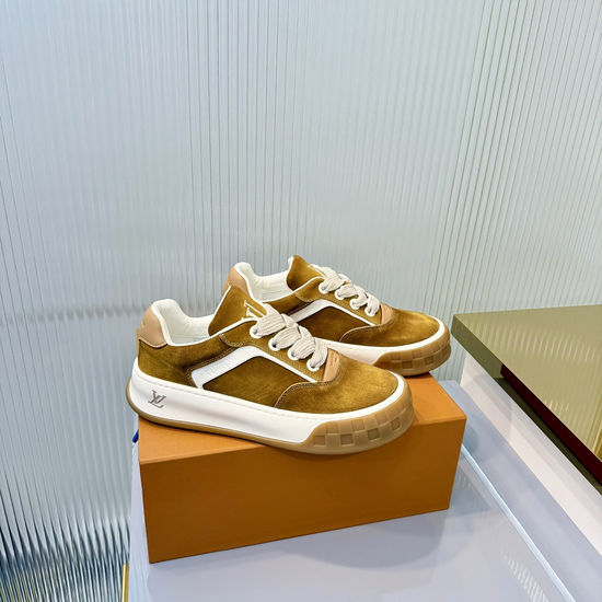 Louis Vuitton Premium Leather Comfortable Casual Walking Shoes