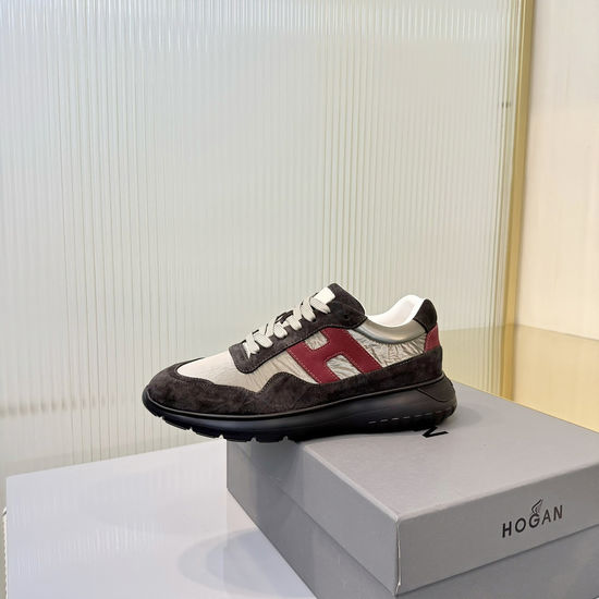 Hogan Lightweight Comfortable Low-top Lace-up Casual Sneakers