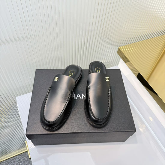 Chanel Classic Patent Leather Low Heel Comfort Loafers