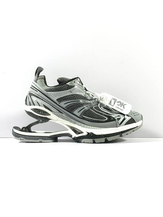 Balenciaga Grey Retro Spring Sneakers Distressed Heel Casual Shoes