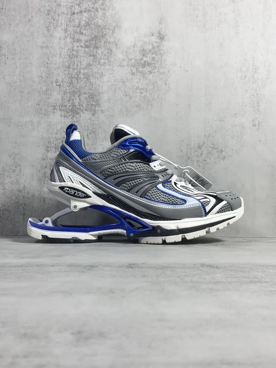 Balenciaga Vintage Grey Blue Spring Sole Casual Sneakers