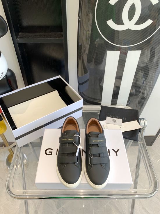 Givenchy Genuine Leather White Casual Shoes With Non-slip Sole