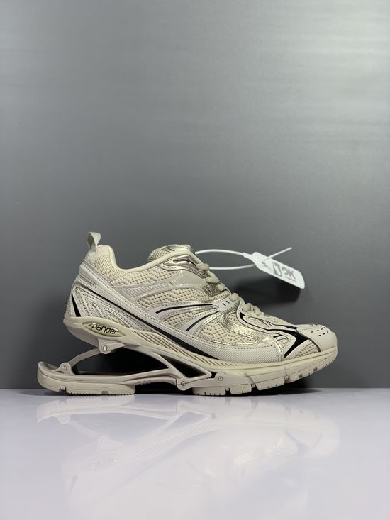 Balenciaga Vintage Distressed Spring Sole Casual Sneakers