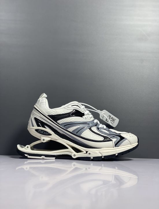 Balenciaga Vintage Distressed Spring Sole Casual Sneakers