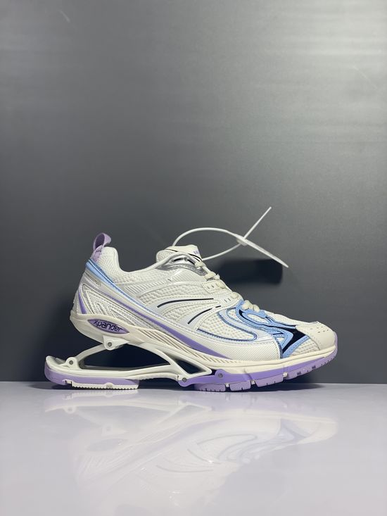 Balenciaga Vintage Distressed Spring Sole Casual Sneakers