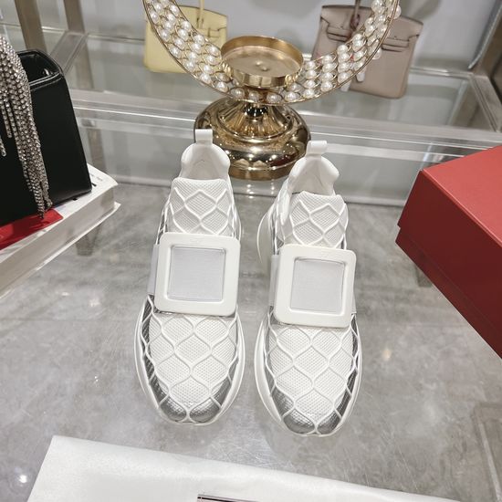 Roger Viver 3D Textured Non-slip Lightweight Platform Chunky Shoes