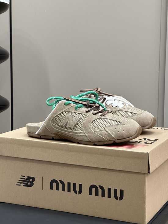 Miu Miu Soft Flat Slip On Mules Comfortable For Everyday Use
