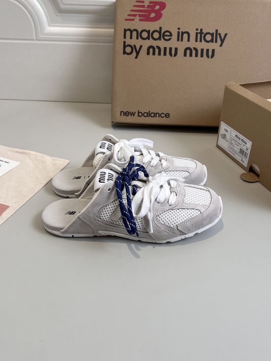 Miu Miu Trendy Slip-on Sneakers with Special Laces