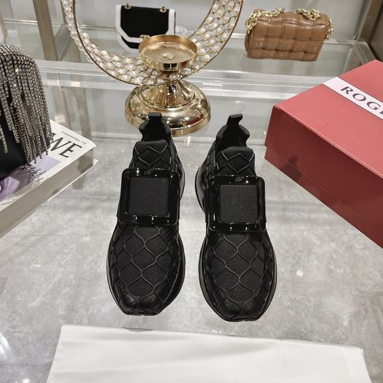 Roger Viver 3D Textured Non-slip Lightweight Platform Chunky Shoes
