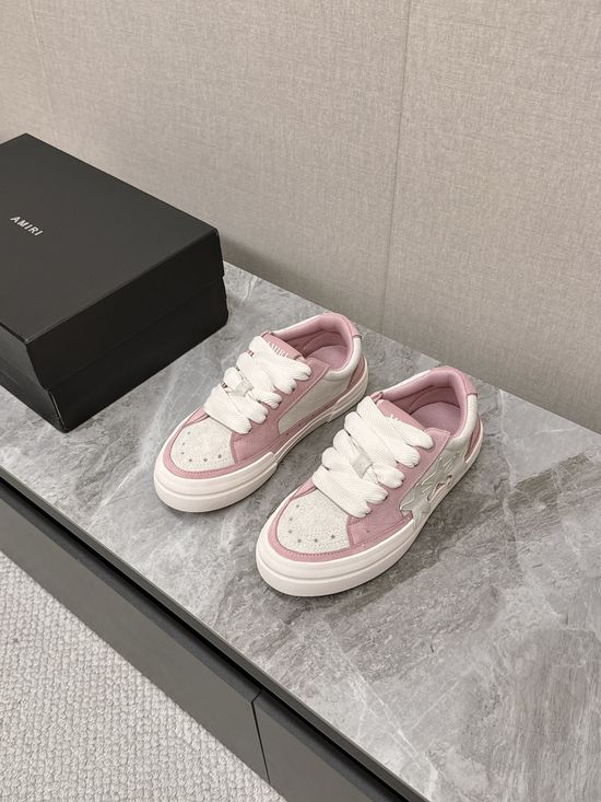 Amiri Classic Star Design Casual Sneakers Soft Breathable Daily Shoes
