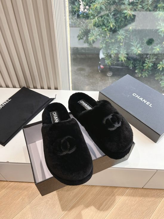 Chanel Elegant Bow Decor Comfort Open-toe Sandals