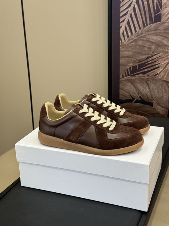 Maison Margiela Classic Suede Trim Casual Retro Training Shoes