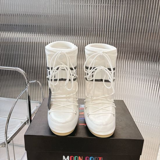 Moon Boot Short Chunky Warm Snow Boots Comfortable Non-slip