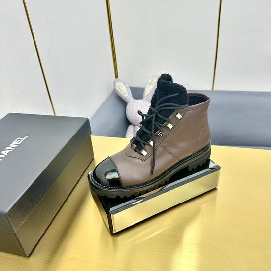 Chanel Premium Leather Dress Shoes Exquisite Hardware Durable Sole