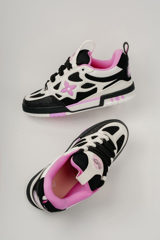 Louis Vuitton High-Quality Skateboarding Shoes with Fiberglass