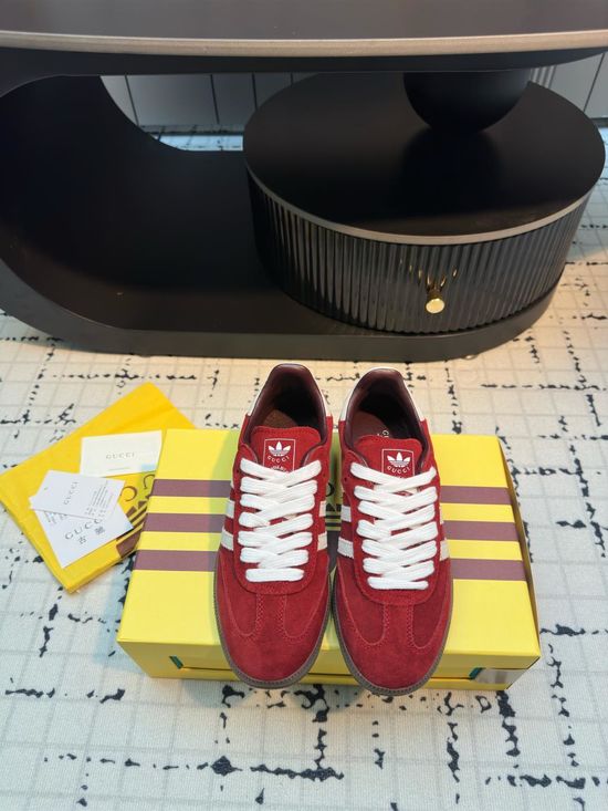 Gucci Lace-up Retro Casual Shoes Soft Sole Comfortable Training Sneakers