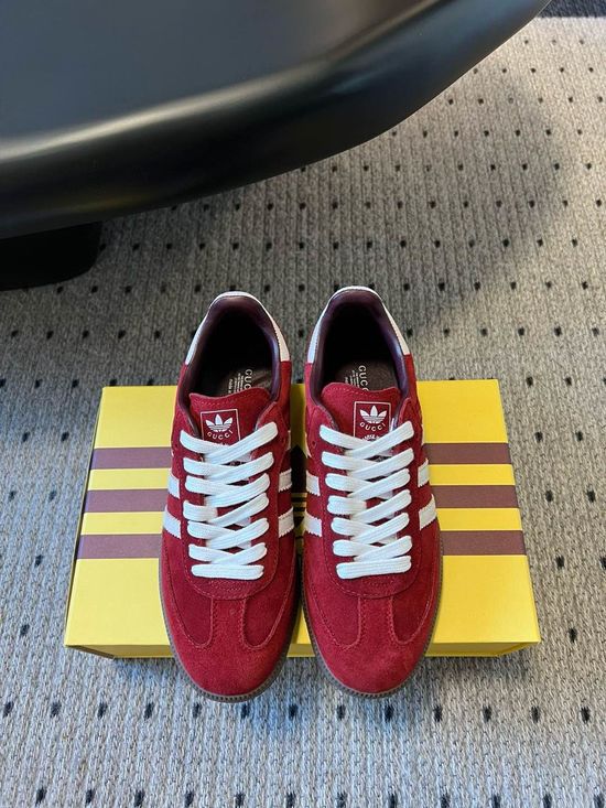 Gucci Co-branded Striped Casual Shoes Comfortable Lightweight Sneakers