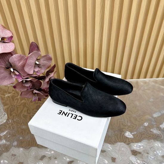 Celine Classic Leather Loafers British Style Versatile Wear Soft Footbed