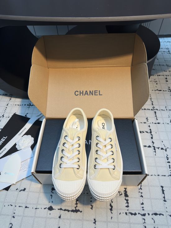 Chanel Casual Comfortable Platform Shoes Retro Stylish Daily Footwear