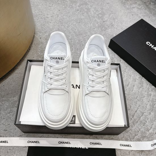 Chanel Color Block Casual Sneakers Comfortable Lightweight Sole