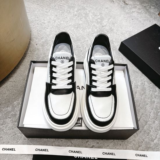 Chanel Color Block Casual Sneakers Comfortable Lightweight Sole