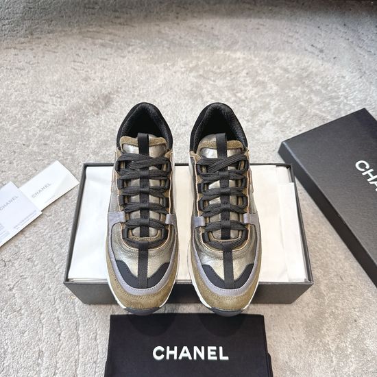 Chanel Classic Versatile Leather Sneakers Premium Daily Wear