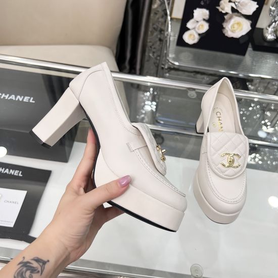 Chanel Custom-made Vintage Style Dancing Shoes with Round Toe