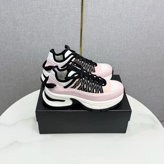 Chanel Embroidered Casual Fashion Sneakers Comfortable