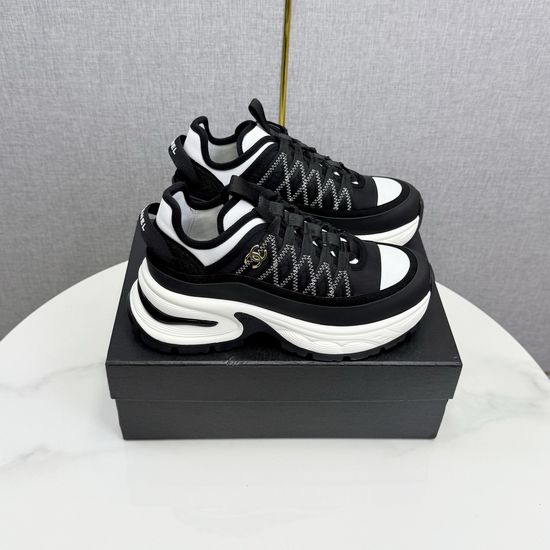 Chanel Embroidered Casual Fashion Sneakers Comfortable