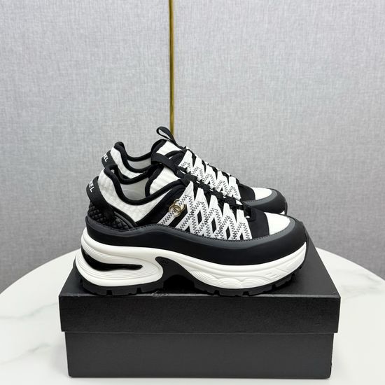 Chanel Embroidered Casual Fashion Sneakers Comfortable