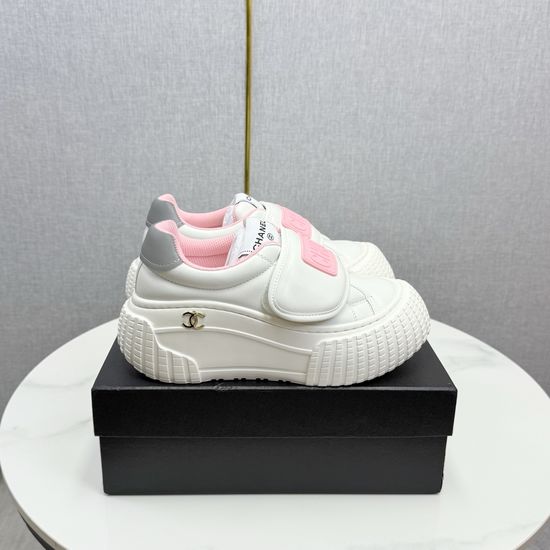 Chanel Embroidered Casual Versatile Comfortable Athletic Sneakers