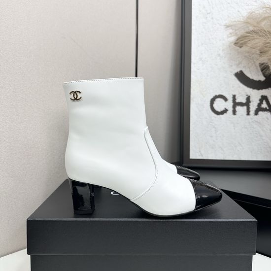 Chanel Genuine Leather Knee High Boots Premium Quality