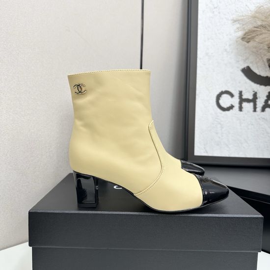 Chanel Genuine Leather Knee High Boots Premium Quality