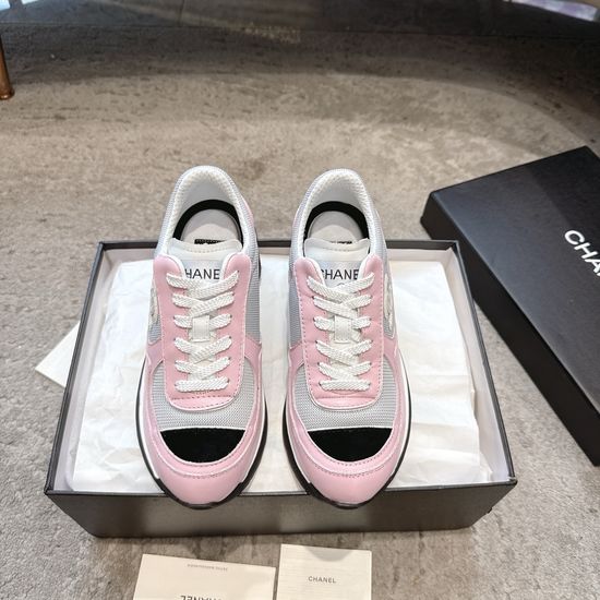 Chanel Elevated Casual Chunky Sneakers Breathable Comfortable Footwear