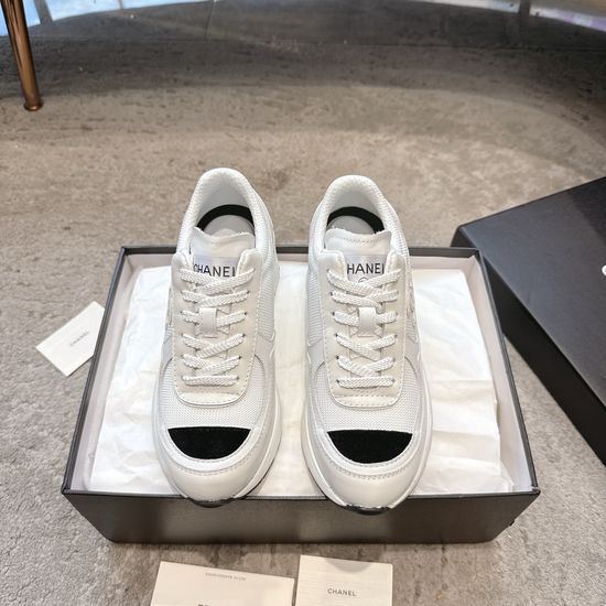 Chanel Elevated Casual Chunky Sneakers Breathable Comfortable Footwear