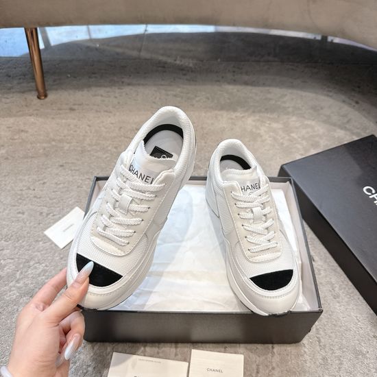 Chanel Elevated Casual Chunky Sneakers Breathable Comfortable Footwear