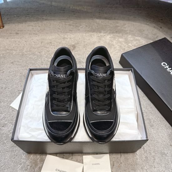 Chanel Elevated Casual Chunky Sneakers Breathable Comfortable Footwear
