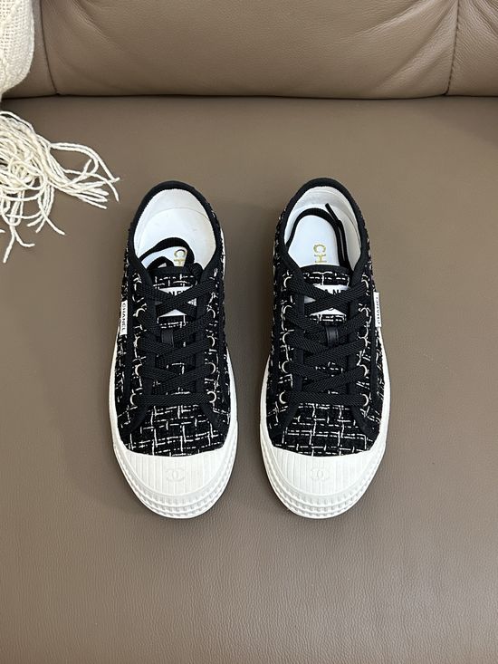 Chanel Lightweight Non Slip Casual Flat Comfortable Sneakers