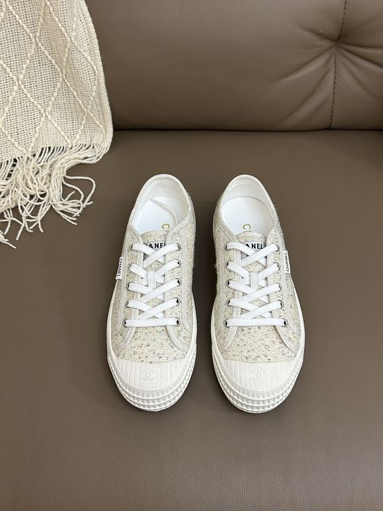 Chanel Lightweight Non Slip Casual Flat Comfortable Sneakers