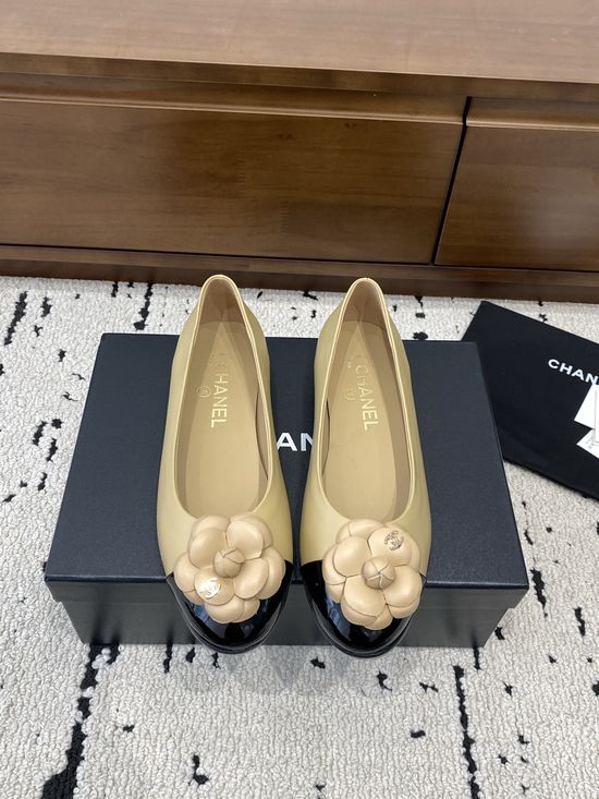 Chanel Camellia Mary Jane Shoes Soft Comfortable Genuine Leather