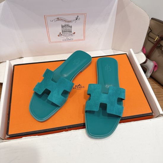 Hermes Color Block Casual Shoes Soft Breathable Leather Comfortable Sole