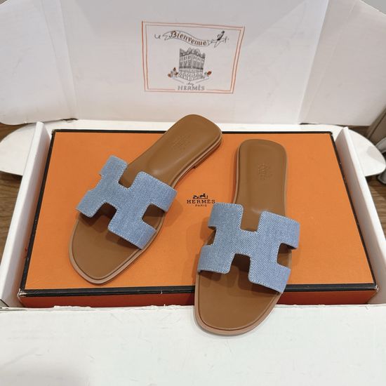 Hermes Color Block Casual Shoes Soft Breathable Leather Comfortable Sole