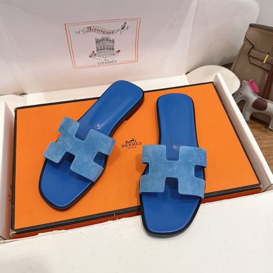 Hermes Color Block Casual Shoes Soft Breathable Leather Comfortable Sole