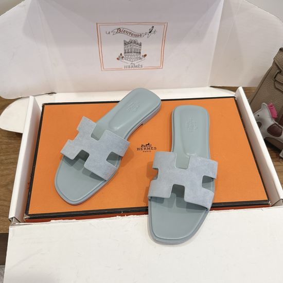 Hermes Color Block Casual Shoes Soft Breathable Leather Comfortable Sole