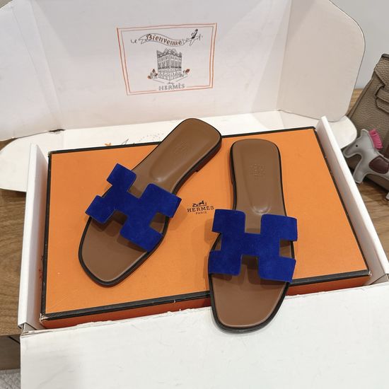 Hermes Color Block Casual Shoes Soft Breathable Leather Comfortable Sole