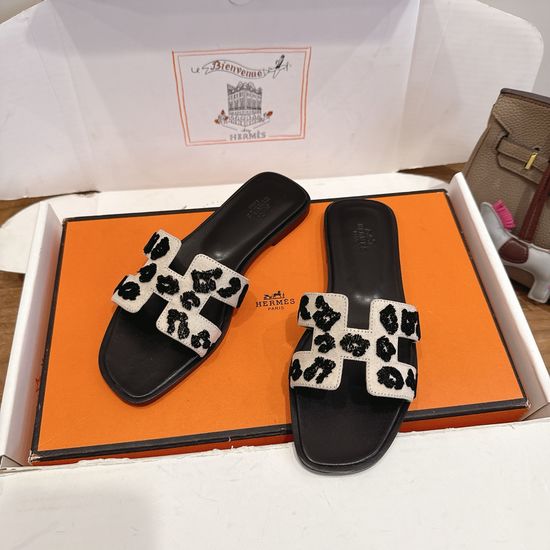 Hermes Color Block Casual Shoes Soft Breathable Leather Comfortable Sole