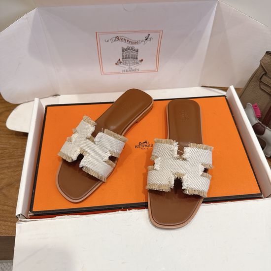 Hermes Color Block Casual Shoes Soft Breathable Leather Comfortable Sole